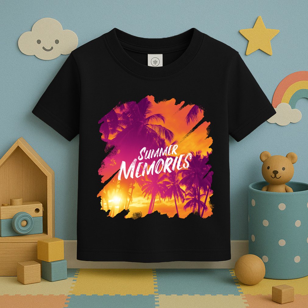 Summer Memories Sunset Beach Toddler T-Shirt