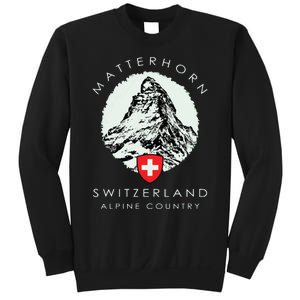 Switzerland Matterhorn Sweatshirt