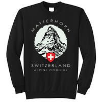 Switzerland Matterhorn Sweatshirt