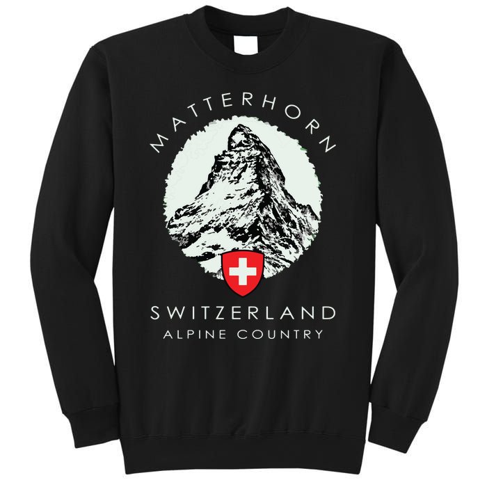 Switzerland Matterhorn Sweatshirt