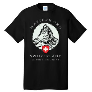 Switzerland Matterhorn Tall T-Shirt