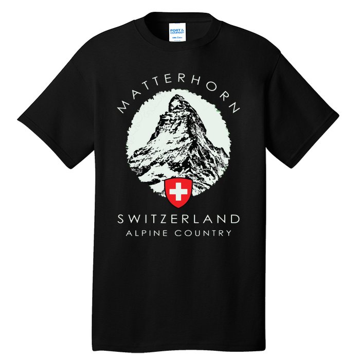 Switzerland Matterhorn Tall T-Shirt