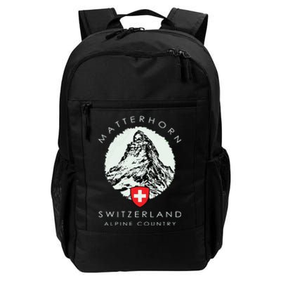 Switzerland Matterhorn Daily Commute Backpack