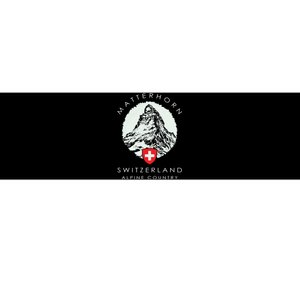 Switzerland Matterhorn Bumper Sticker