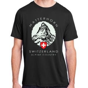 Switzerland Matterhorn Adult ChromaSoft Performance T-Shirt