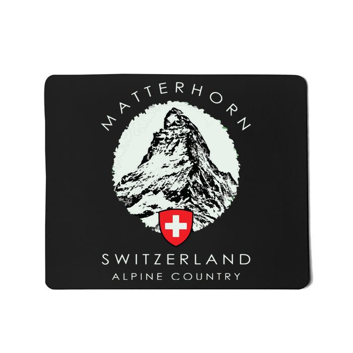 Switzerland Matterhorn Mousepad