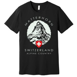 Switzerland Matterhorn Premium T-Shirt