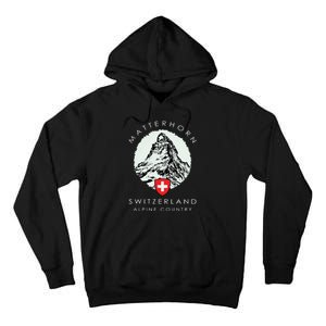 Switzerland Matterhorn Tall Hoodie