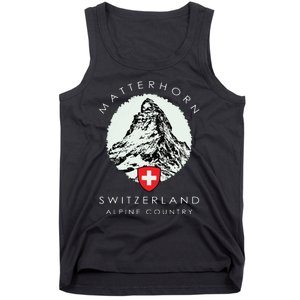 Switzerland Matterhorn Tank Top