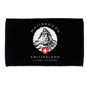 Switzerland Matterhorn Microfiber Hand Towel