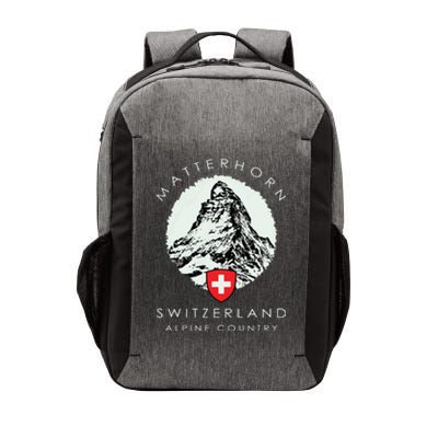 Switzerland Matterhorn Vector Backpack