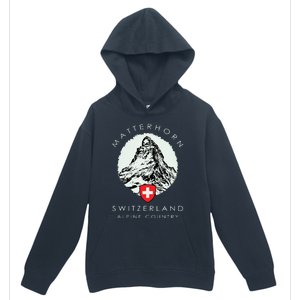 Switzerland Matterhorn Urban Pullover Hoodie