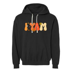 SheS My Sweet Potato I Yam Couple Matching Thanksgiving Garment-Dyed Fleece Hoodie