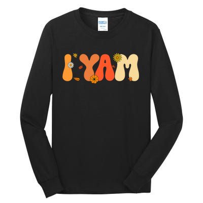 SheS My Sweet Potato I Yam Couple Matching Thanksgiving Tall Long Sleeve T-Shirt