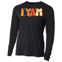 SheS My Sweet Potato I Yam Couple Matching Thanksgiving Cooling Performance Long Sleeve Crew