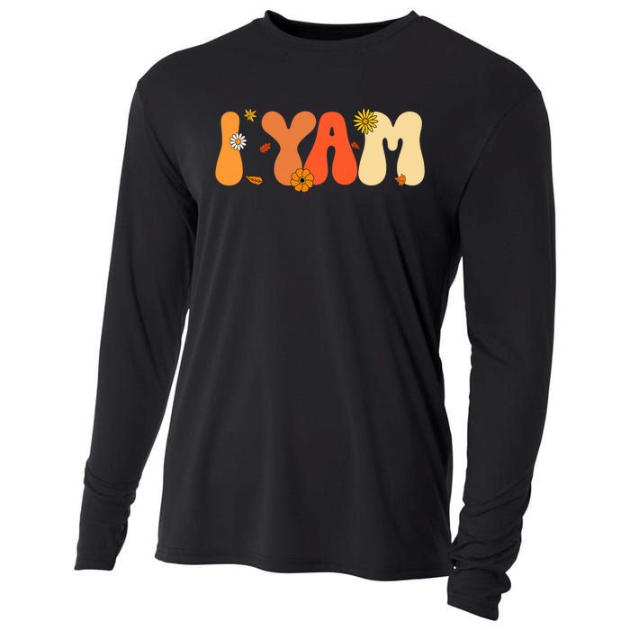 SheS My Sweet Potato I Yam Couple Matching Thanksgiving Cooling Performance Long Sleeve Crew