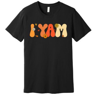 SheS My Sweet Potato I Yam Couple Matching Thanksgiving Premium T-Shirt