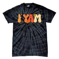 SheS My Sweet Potato I Yam Couple Matching Thanksgiving Tie-Dye T-Shirt