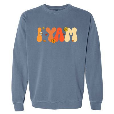 SheS My Sweet Potato I Yam Couple Matching Thanksgiving Garment-Dyed Sweatshirt