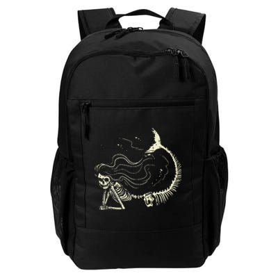 Spooky Mermaid Skeleton Halloween Costume for All Ages Daily Commute Backpack