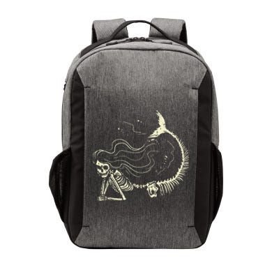 Spooky Mermaid Skeleton Halloween Costume for All Ages Vector Backpack