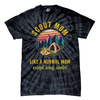 Scout Mom Scouting Troop Leader Boy Girl Camping Lovers Tie-Dye T-Shirt