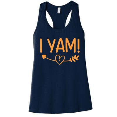 She's My Sweet Potato I YAM Couple Matching Women's Racerback Tank