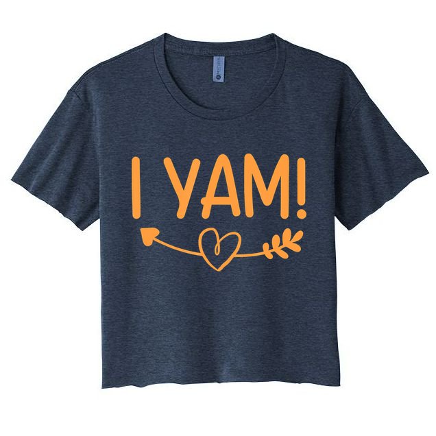 She's My Sweet Potato I YAM Couple Matching Crop Top