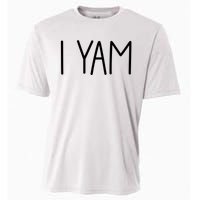 SheS My Sweet Potato I Yam Set Couples Thanksgiving Cooling Performance Crew T-Shirt