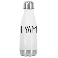 SheS My Sweet Potato I Yam Set Couples Thanksgiving Stainless Steel Insulated Water Bottle