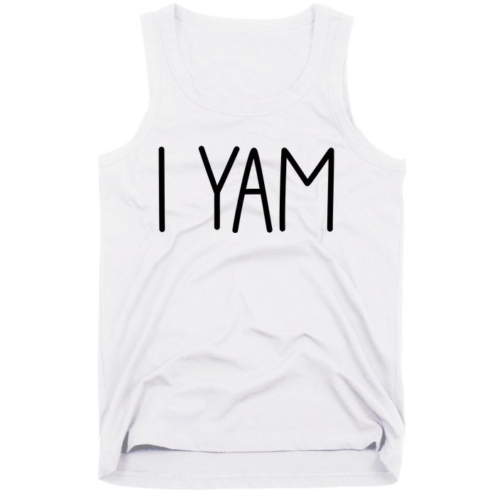 SheS My Sweet Potato I Yam Set Couples Thanksgiving Tank Top