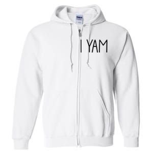 SheS My Sweet Potato I Yam Set Couples Thanksgiving Full Zip Hoodie