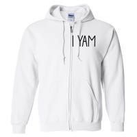 SheS My Sweet Potato I Yam Set Couples Thanksgiving Full Zip Hoodie