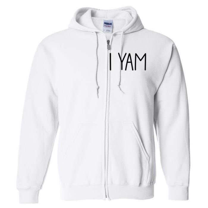 SheS My Sweet Potato I Yam Set Couples Thanksgiving Full Zip Hoodie