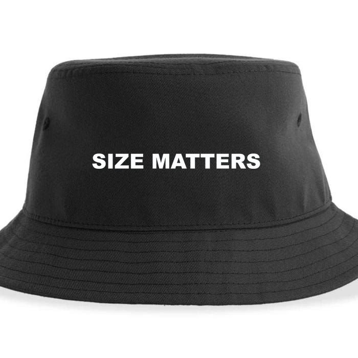 Size Matters Sustainable Bucket Hat