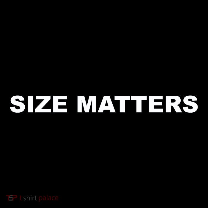 Size Matters Poster