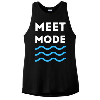 Swim Meet, Swimming Meet Mode, Competitive Swimming Ladies PosiCharge Tri-Blend Wicking Tank