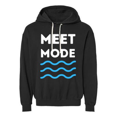 Swim Meet, Swimming Meet Mode, Competitive Swimming Garment-Dyed Fleece Hoodie