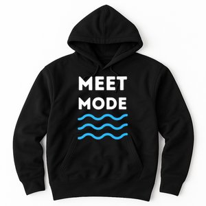 Swim Meet, Swimming Meet Mode, Competitive Swimming Hoodie