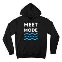 Swim Meet, Swimming Meet Mode, Competitive Swimming Hoodie