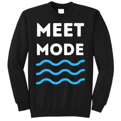 Swim Meet, Swimming Meet Mode, Competitive Swimming Sweatshirt