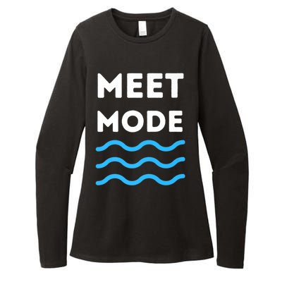 Swim Meet, Swimming Meet Mode, Competitive Swimming Womens CVC Long Sleeve Shirt