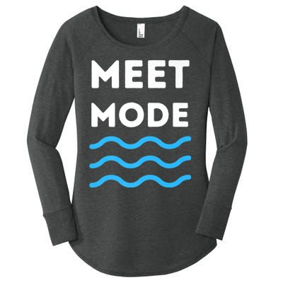 Swim Meet, Swimming Meet Mode, Competitive Swimming Women's Perfect Tri Tunic Long Sleeve Shirt