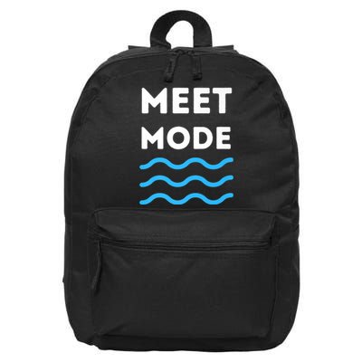 Swim Meet, Swimming Meet Mode, Competitive Swimming 16 in Basic Backpack