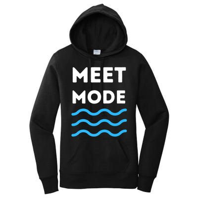 Swim Meet, Swimming Meet Mode, Competitive Swimming Women's Pullover Hoodie