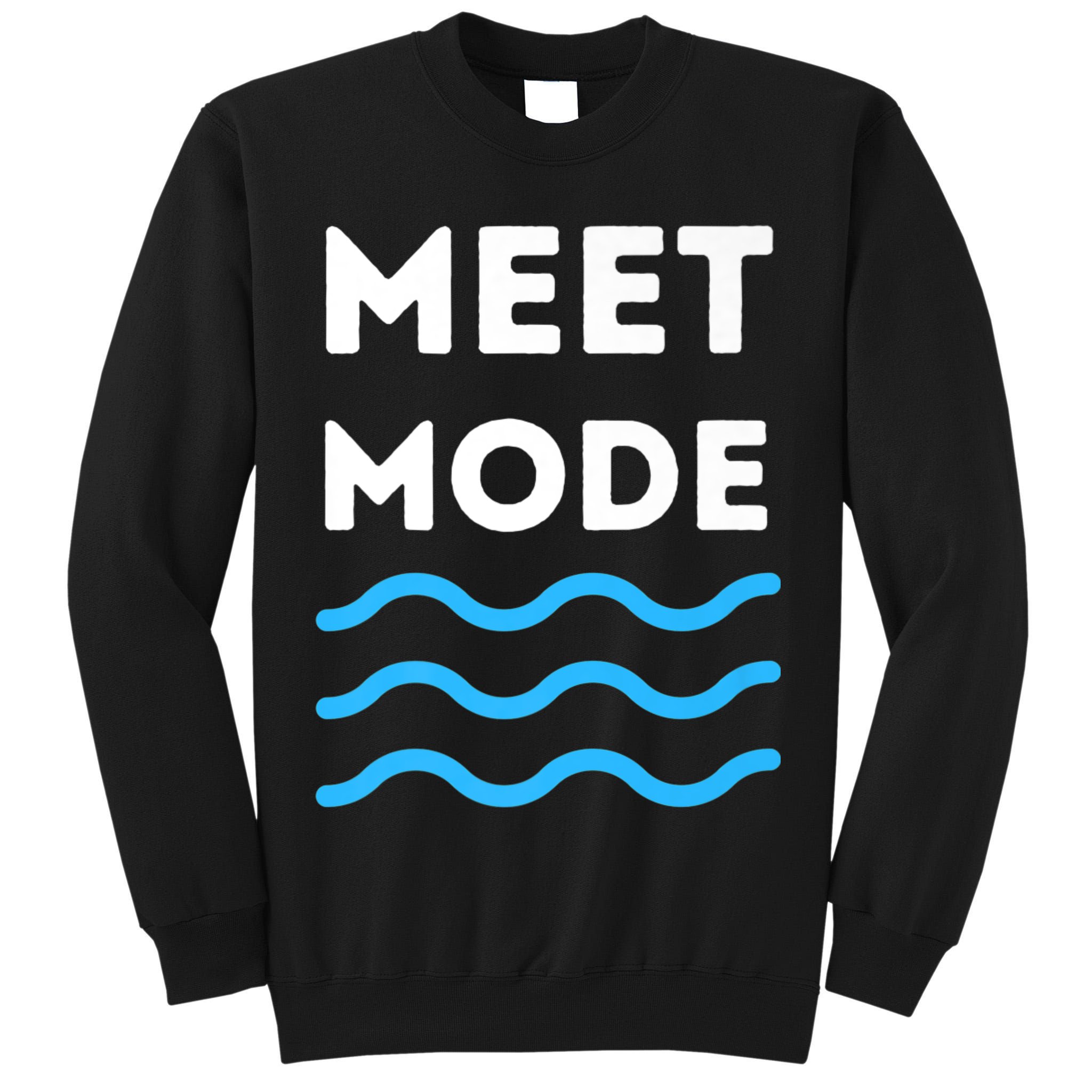 Swim Meet, Swimming Meet Mode, Competitive Swimming Tall Sweatshirt