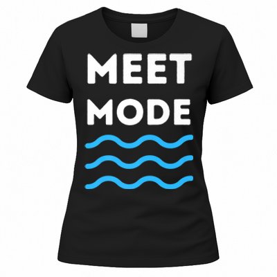 Swim Meet, Swimming Meet Mode, Competitive Swimming Women's T-Shirt