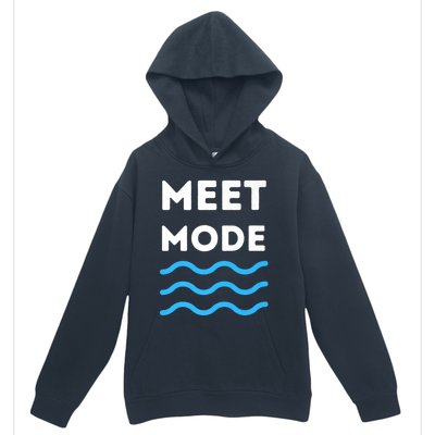 Swim Meet, Swimming Meet Mode, Competitive Swimming Urban Pullover Hoodie