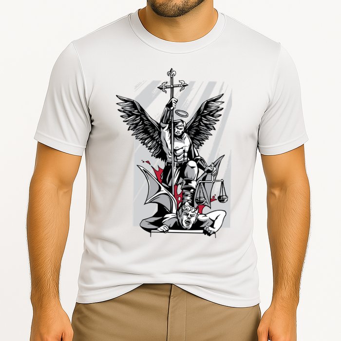 Saint Michael Cooling Performance Crew T-Shirt