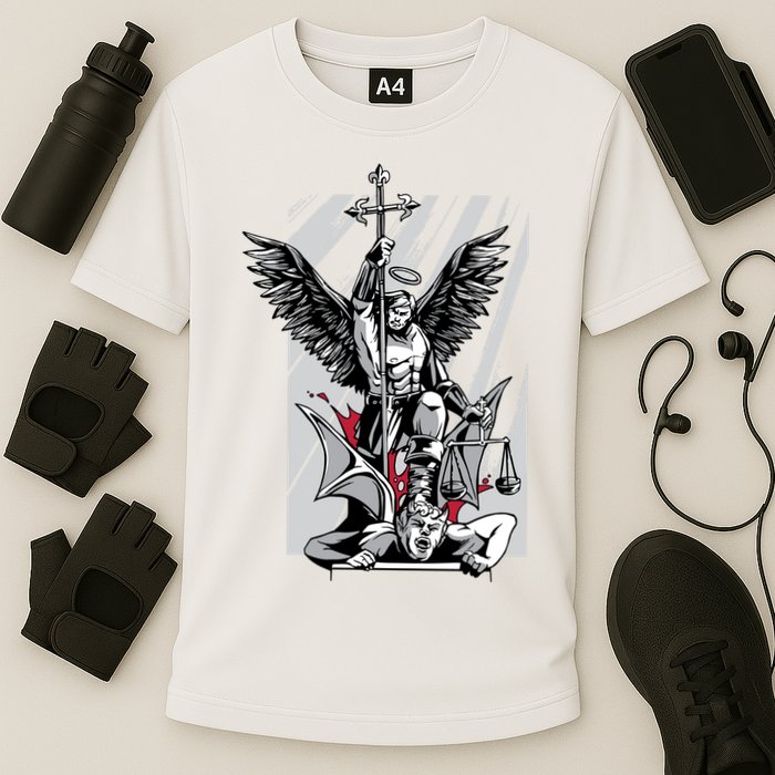Saint Michael Cooling Performance Crew T-Shirt